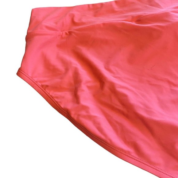 TIME & TRU 3X 24W-26W Peach Glow Orange Twist Knot Front Bikini BOTTOMS NWT - Picture 7 of 9